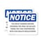 Signmission You Must Shower Before Entering The Pool, 24 in W x Rectangle, Plastic OS-2PACK-NS-P-1824-L-19099 - alternate 1